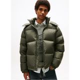 Tommy Jeans Erkek MONT-DM0DM22036 - 2XL - Yeşil
