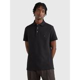 Tommy Jeans Erkek Slim Fit Polo Yaka T-Shirt - Siyah
