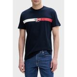 Tommy Jeans Erkek S/S tişört, Mavi (Dark Night Navy), XXL
