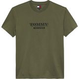Tommy Jeans Erkek Tişört DM0DM22322 Yeşil