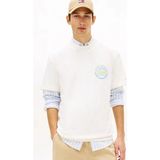 Tommy Jeans Erkek TIŞÖRT-DM0DM22552 - White - XL