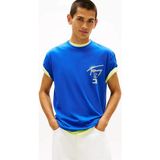 Tommy Jeans Erkek TIŞÖRT-DM0DM22553 - Blue