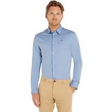 Tommy Jeans Erkek TJM ORIGINAL STRETCH SHIRT Shirt LAVENDER LUSTRE S
