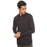 Tommy Jeans Erkek TJM ORIGINAL STRETCH SHIRT Shirt TOMMY BLACK XS