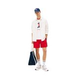 Tommy Jeans erkek TJM REG KETEN KARIŞIMI L/S Gömlek, Ekru, L