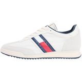 Tommy Jeans Erkek TJM Retro Runner Cleated Mix Em0em01694 Low Top, Mavi (Blue Rwb), 44.5 EU