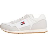 Tommy Jeans Erkek TJM Runner Casual Em0em01590 Düşük Üst, Beyaz Ekru, 42 EU