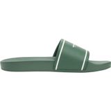 Tommy Jeans Erkek TJM Summer Sandalet 26.2 Em0em01723 Slides, Yeşil Gölge Çamı, 44.5 EU