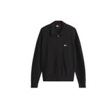 Tommy Jeans Fermuarlı Yaka Relaxed Düz Kazak, L, 5003296698, Siyah, Erkek