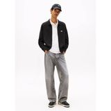 Tommy Jeans Fermuarlı Yaka Relaxed Düz Kazak, M, 5003296698, Siyah, Erkek
