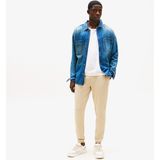 Tommy Jeans Flag Slim Fit Erkek Bej Eşofman Altı.rbv - RBV-Bej