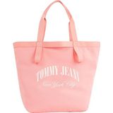 Tommy Jeans Hilfiger Tjw Hot Summer Tote Kadın Çanta, Pembe, Tek Beden