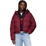 Tommy Jeans Hilfiger TJW VAIL PUFFER EXT Kadın Ceket, Mor, S