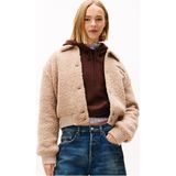 Tommy Jeans Kadın Ceket ve YAĞMURLUK-DW0DW21666 - Kahverengi