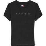 Tommy Jeans Kadın TIŞÖRT-DW0DW18398 - Black - XS