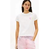 Tommy Jeans Kadın TIŞÖRT-DW0DW22310 - White