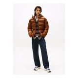 Tommy Jeans Kapüşonlu Puffer Mont Erkek, DM0DM22044GVP