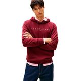 Tommy Jeans Kapüşonlu Sweatshirt Regular Fit, S, 5003296764, Bordo, erkek