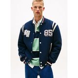 Tommy Jeans Lacivert Erkek Bomber Regular Fit Baskılı Ceket DM0DM22043C1G Tjm Best Varsıty Jack - XL
