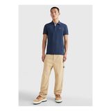 Tommy Jeans Lacivert Erkek Polo T-Shirt DM0DM15370C87 TJM SLIM PLACKET POLO