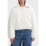 Tommy Jeans Logolu Relaxed Fit Ceket Yaka Yumuşak Dokulu Mont Bayan MONT DW0DW21669 YBH
