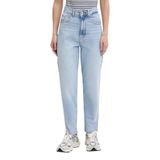 Tommy Jeans mom jean uh tpr bi0112 co Kadın Pantalon Denim Light 29W / 30L