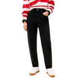 Tommy Jeans mom jean uhr tpr ai4185 Kadın Kot Pantolon denim black 3027
