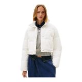 Tommy Jeans Mont, L, 5003298581, Beyaz, Kadın