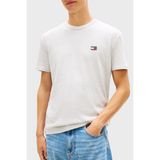 Tommy Jeans Pamuk Karışımlı Logolu Normal Kalıp T Shirt Erkek T SHİRT DM0DM22667 P08