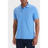 Tommy Jeans Pamuklu Regular Fit Düğmeli Polo Yaka T Shirt Erkek Polo Yaka T Shirt DM0DM22711 C38 - Mavi