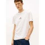 Tommy Jeans Pamuklu Regular Fit Logolu Bisiklet Yaka T Shirt Erkek T SHİRT DM0DM22311 YBH
