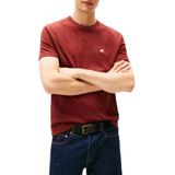 Tommy Jeans Pamuklu Regular Fit Logolu Bisiklet Yaka T Shirt Erkek T SHİRT DM0DM22667 XL0