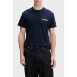 Tommy Jeans Pamuklu Sırt Baskılı Regular Fit Bisiklet Yaka T Shirt Erkek T Shirt DM0DM22547 C1G - Lacivert - 2XL