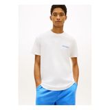 Tommy Jeans Pamuklu Sırt Baskılı Regular Fit Bisiklet Yaka T Shirt Erkek T SHİRT DM0DM22547 YBL