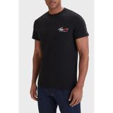 Tommy Jeans Pamuklu Slim Fit Logolu Bisiklet Yaka T Shirt Erkek T SHİRT DM0DM22538 BDS