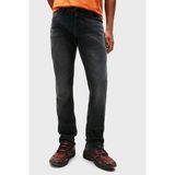 Tommy Jeans Pamuklu Slim Fit Normal Bel Daralan Paça Jeans Erkek Kot Pantolon DM0DM22455 1bz - Mavi - 32 / 32