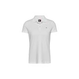 Tommy Jeans Polo Yaka Slim Fit T-Shirt, L, 5003238559, Beyaz, Kadın