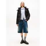 Tommy Jeans Puffer Mont, L, Puffer Mont, Siyah, Kadın, DW0DW21623BDS