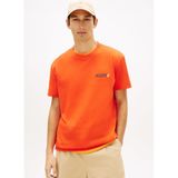 Tommy Jeans Regular Fit Baskılı T-Shirt, L, 5003340402, Kırmızı, Erkek
