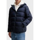 Tommy Jeans Regular Fit Kapüşonlu Kapitoneli Şişme Mont Erkek Mont DM0DM22044 C1G - Lacivert - 2XL