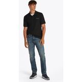Tommy Jeans Siyah Erkek Polo T-Shirt DM0DM20914BDS Tjm Reg Lınear Polo