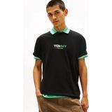 Tommy Jeans Siyah Erkek Regular Fit Baskılı T-Shirt DM0DM22534BDS Siyah T-Shirt - XL