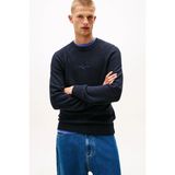 Tommy Jeans Slim Fit Erkek Kazak DM0DM22097 Indıgo - İndigo - XL