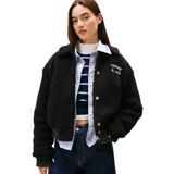 Tommy Jeans Standart Siyah Kadın Ceket Dw0Dw21666Bds, L