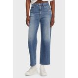 Tommy Jeans Streç Pamuklu Slim Straight Yüksek Bel Düz Paça Jeans KOT PANTOLON DW0DW20644 1A5
