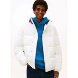 Tommy Jeans Tjm Dna Yakalı Şişme Erkek Beyaz Ceket DM0DM22041YBL - XL