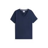 Tommy Jeans TJM ORIGINAL JERSEY V NECK TEE Erkek T-shirt BLACK IRIS L