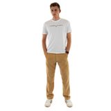 Tommy Jeans TJM REG LINEAR LOGO TEE EXT Erkek T-shirt White M