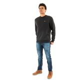 Tommy Jeans TJM REG S FLAG CREW Erkek Sweatshirt Black S