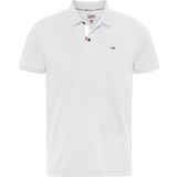 Tommy Jeans TJM SLIM PLACKET POLO Erkek T-shirt White M